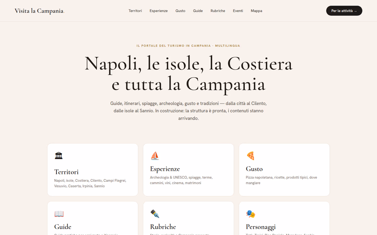 Keepyz Milano, lavori: portale per Visita la Campania